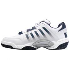 KSwiss Tennisschuhe Accomplish IV Allcourt (Stabil) weiss/peacoatblau Herren